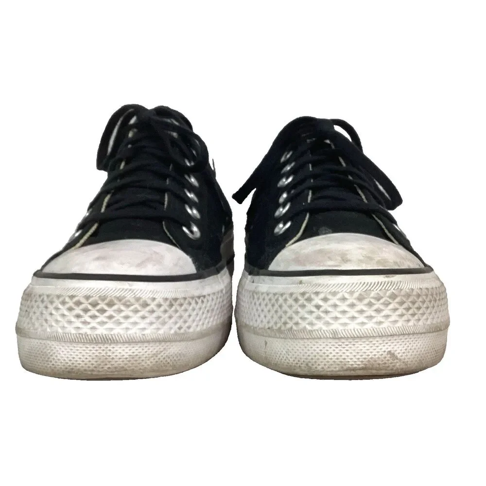 Converse Chuck Taylor All Star Lift Low Women Sz 8.5 Black Platform Sole 560350F